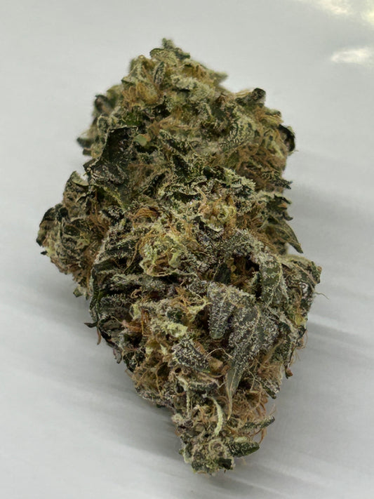 Blueberry Chem 23 THCa Hemp Flower Close up