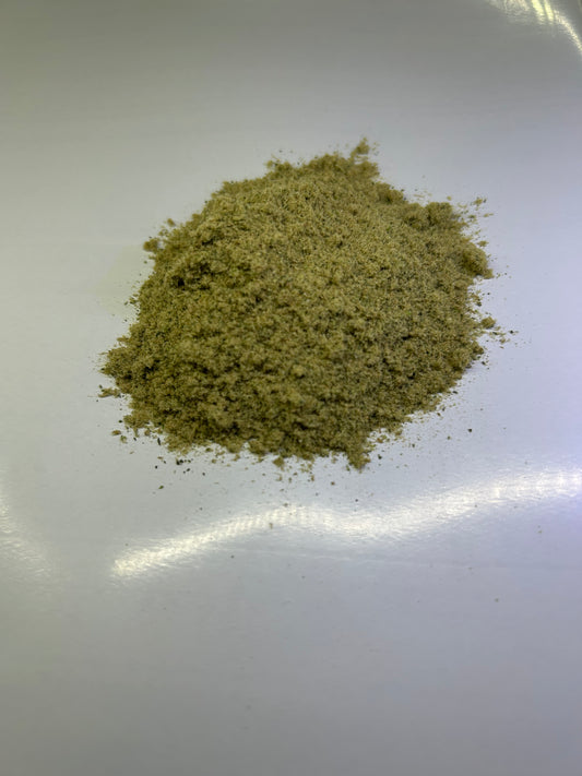 Organic Hawaiian Unicorn THCa Kief Trichomes Caregiver Pharms Overview