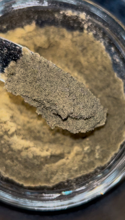 Hawaiian Unicorn THCa Flower Trichomes Kief